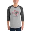 3/4 sleeve raglan shirt - Image 3