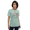 Unisex lightweight cotton tee