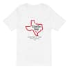 Unisex Short Sleeve V-Neck T-Shirt - Image 2