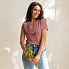 Women’s relaxed v-neck t-shirt - Image 4